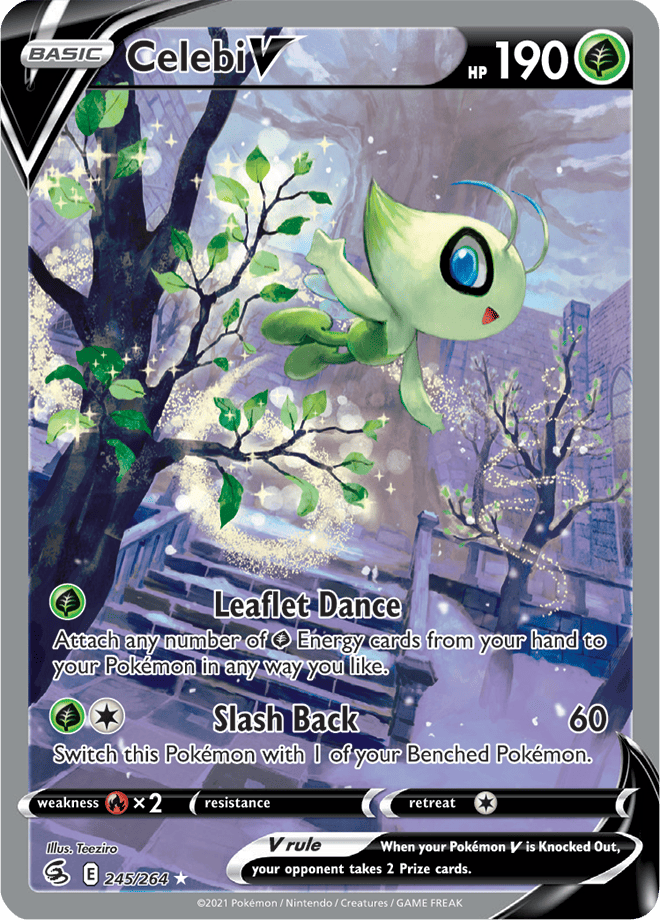 Celebi V - Ultra Rare - Fusion Strike - 245