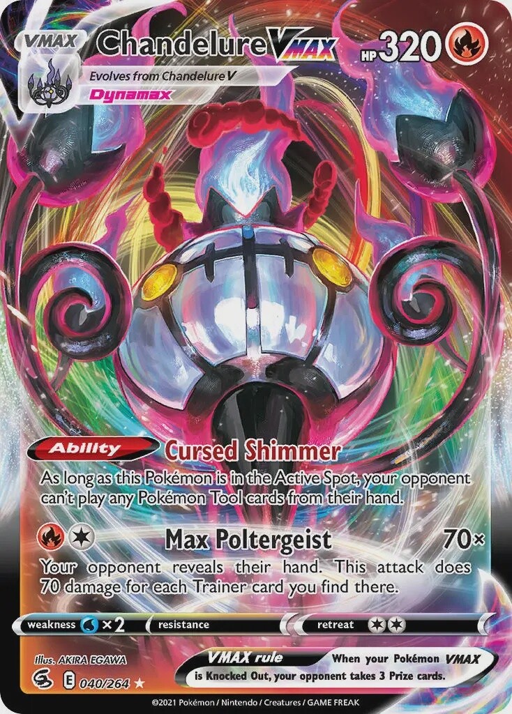 Chandelure VMAX - Ultra Rare - Fusion Strike - 40