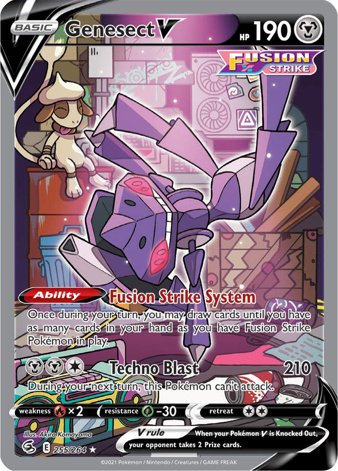 Genesect V - Ultra Rare - Fusion Strike - 255