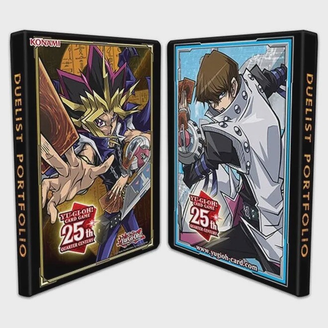 Yu-Gi-Oh! Yugi &amp; Kaiba Quarter Century 9-Pocket Duelist Portfolio