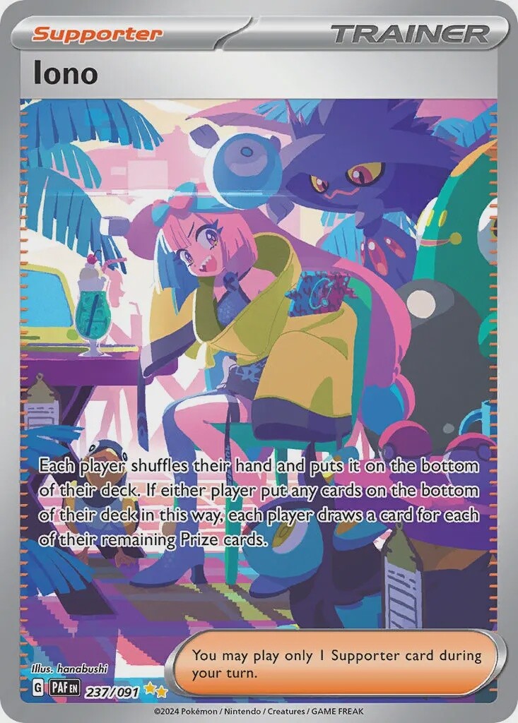 Iono - Special Illustration Rare - Paldean Fates - 237