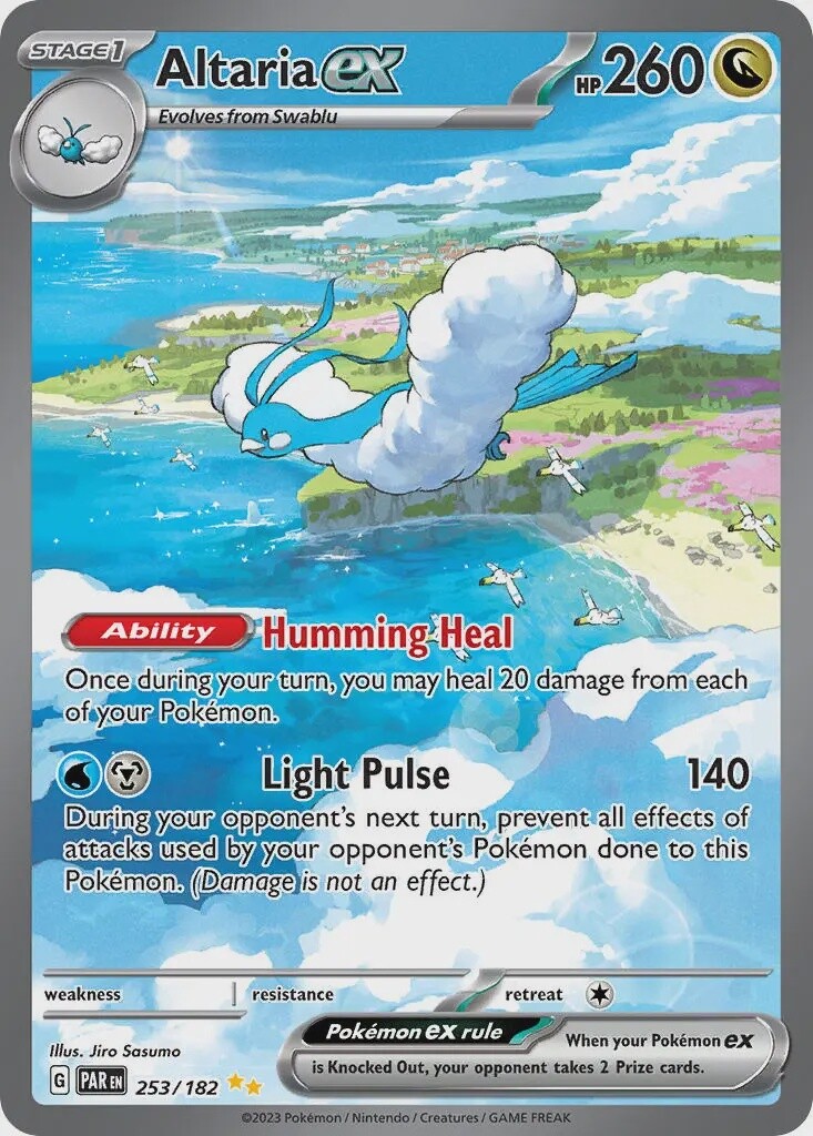 Altaria ex - Special Illustration Rare - Paradox Rift - 253