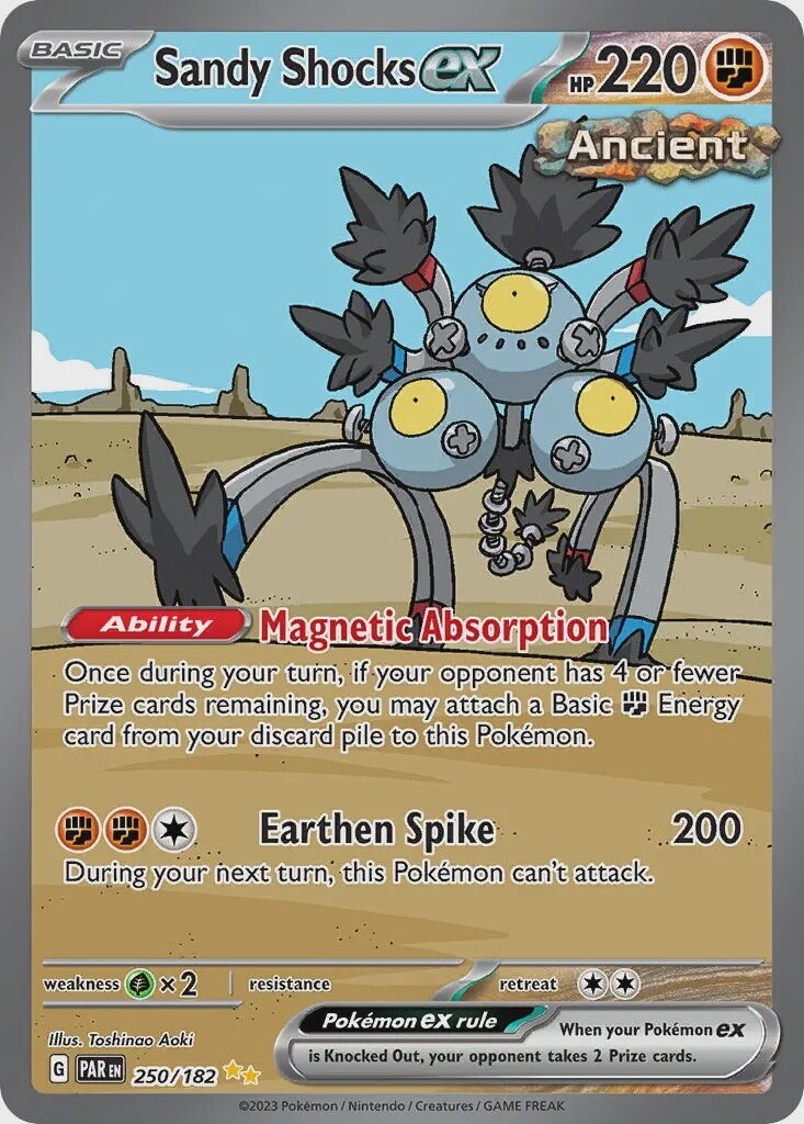 Sandy Shocks ex - Special Illustration Rare - Paradox Rift - 250