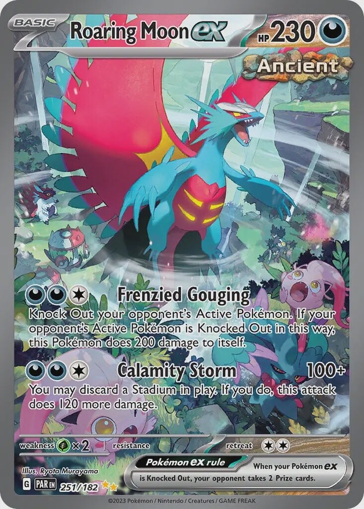 Roaring Moon ex - Special Illustration Rare - Paradox Rift - 251