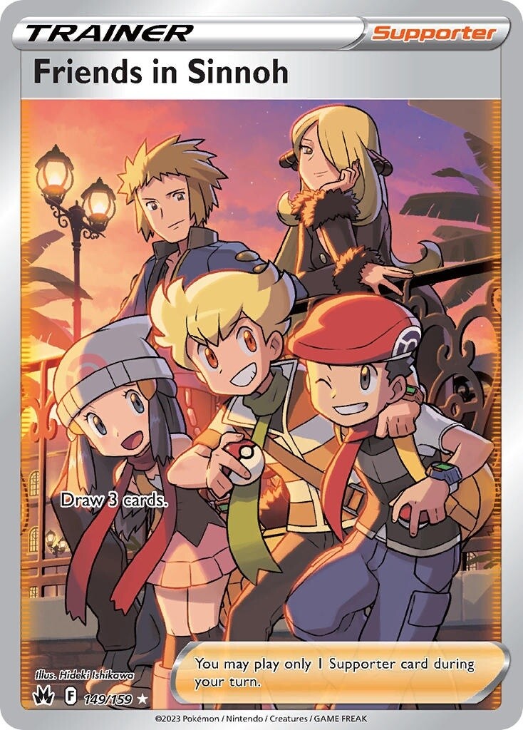 Friends in Sinnoh - Ultra Rare - Crown Zenith - 149