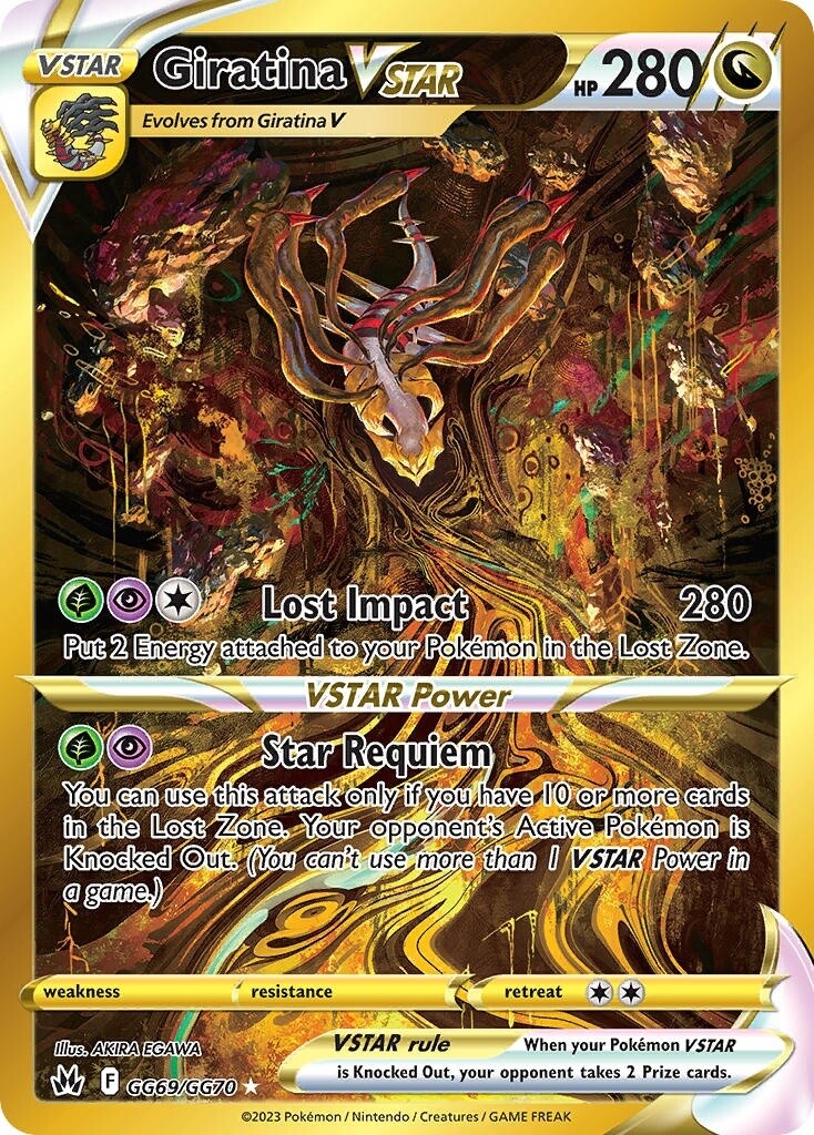 Giratina VSTAR - Secret Rare - Crown Zenith - GG69