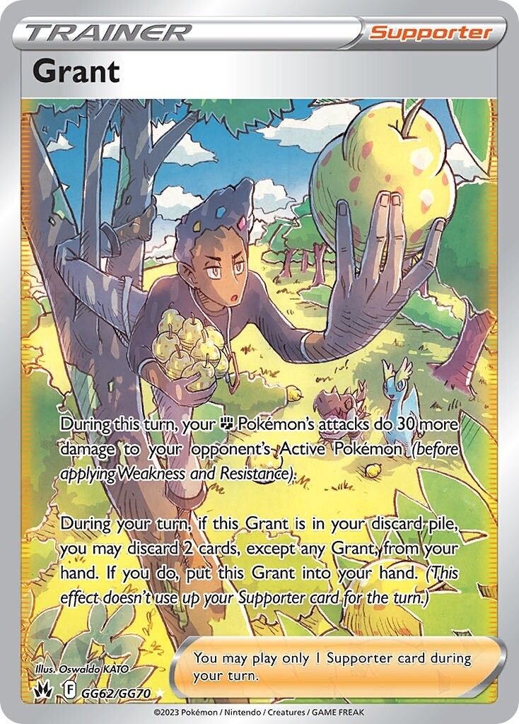 Grant - Ultra Rare - Crown Zenith - GG62