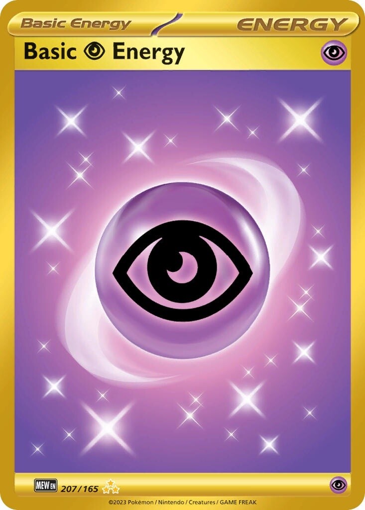 Psychic Energy - Secret Rare - 151 - 207
