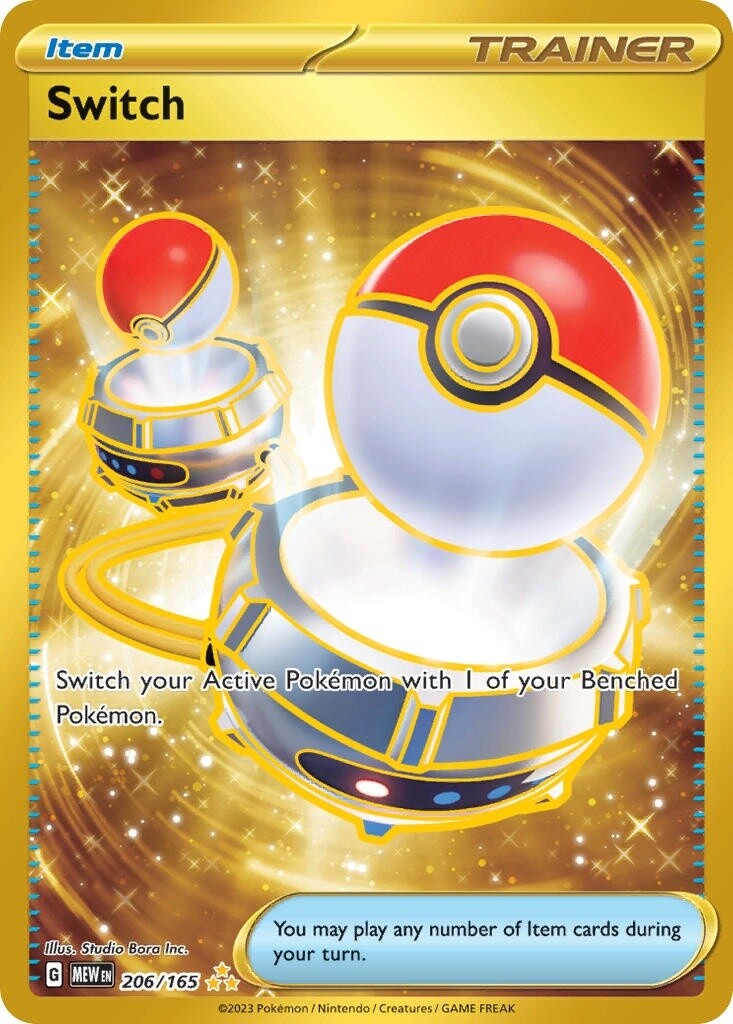 Switch - Secret Rare - 151 - 206