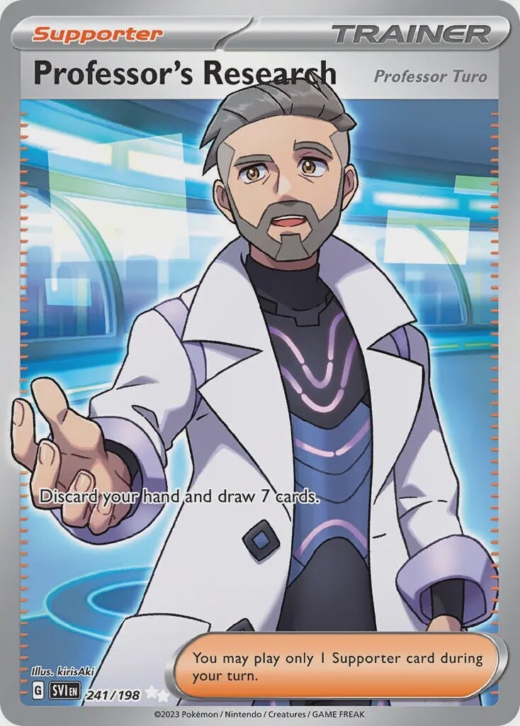 Professor&#39;s Research - Ultra Rare - Scarlet &amp; Violet - 241