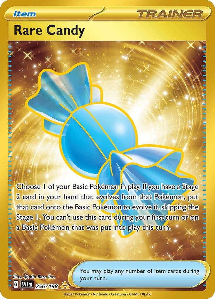 Rare Candy - Secret Rare - Scarlet &amp; Violet - 256