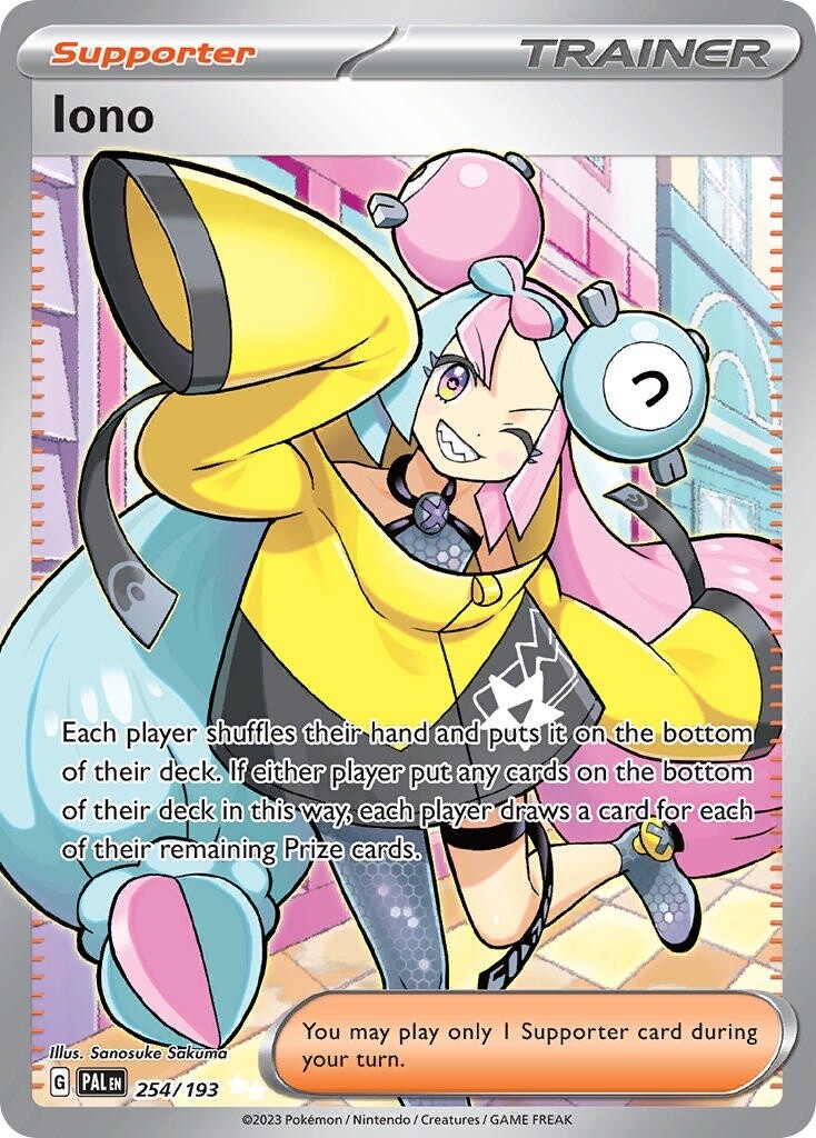 Iono - Ultra Rare - Paldea Evolved - 254