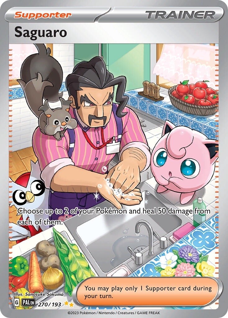 Saguaro - Special Illustration Rare - Paldea Evolved - 270