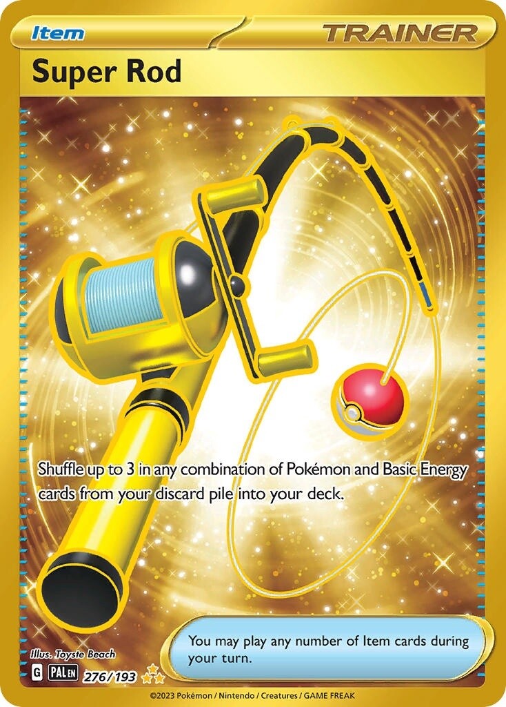 Super Rod - Secret Rare - Paldea Evolved - 276