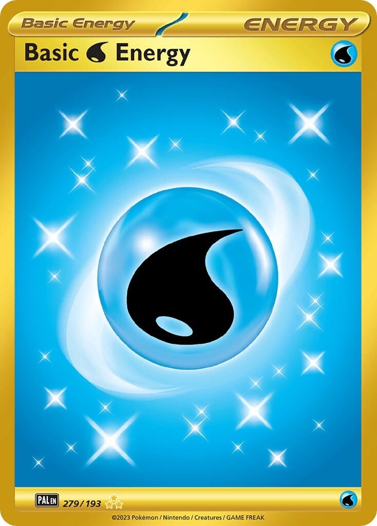 Water Energy - Secret Rare - Paldea Evolved - 279