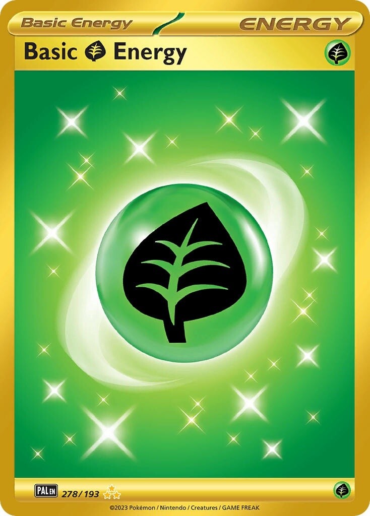 Grass Energy - Secret Rare - Paldea Evolved - 278