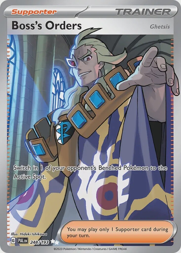 Boss&#39;s Orders - Ultra Rare - Paldea Evolved - 248