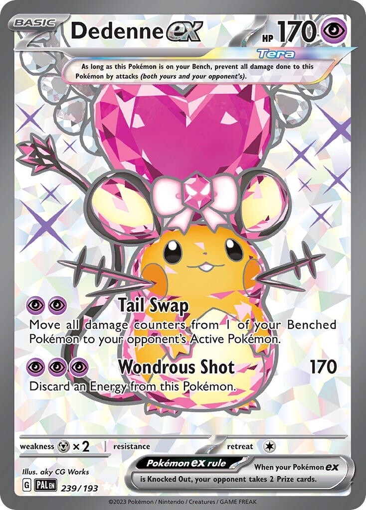 Dedenne ex - Ultra Rare - Paldea Evolved - 239
