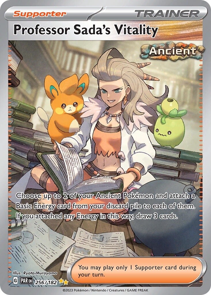 Professor Sada&#39;s Vitality - Special Illustration Rare - Paradox Rift - 256