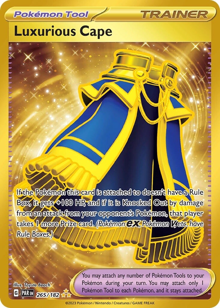 Luxurious Cape - Secret Rare - Paradox Rift - 265
