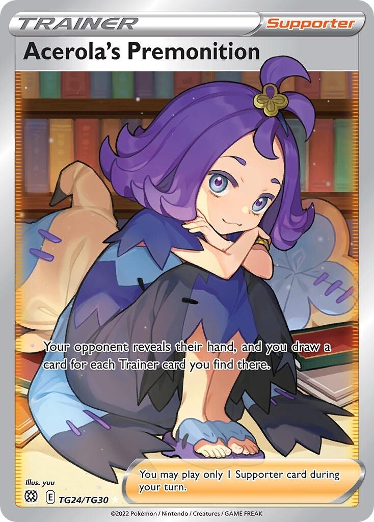 Acerola&#39;s Premonition - Ultra Rare - Brilliant Stars - TG24