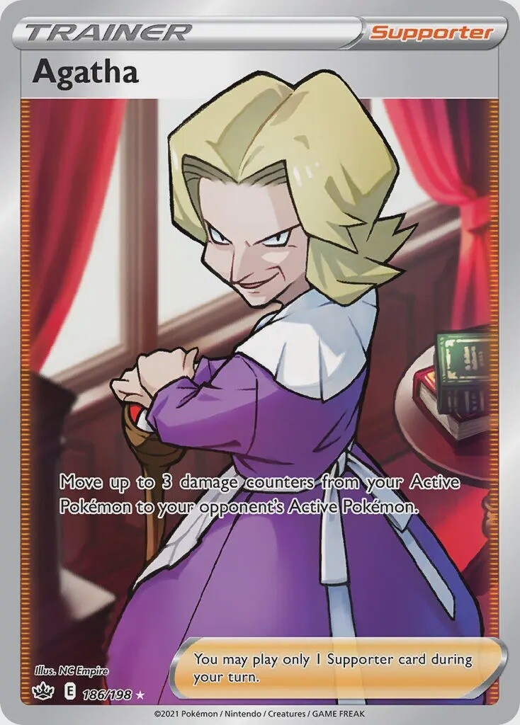 Agatha - Ultra Rare - Chilling Reign - 186