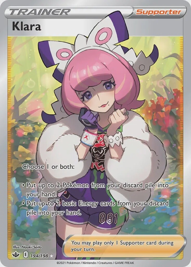 Klara - Ultra Rare - Chilling Reign - 194