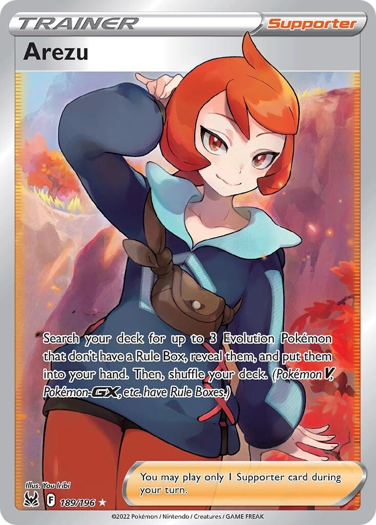 Arezu - Ultra Rare - Lost Origin - 189