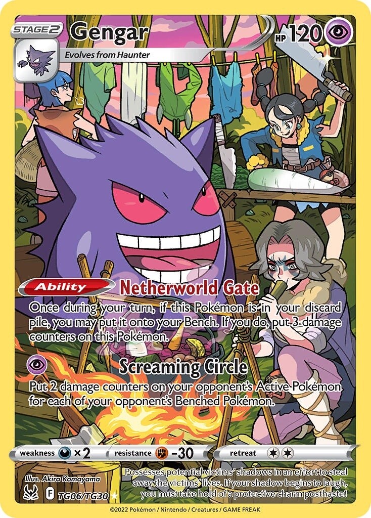 Gengar - Holo Rare - Lost Origin - TG06