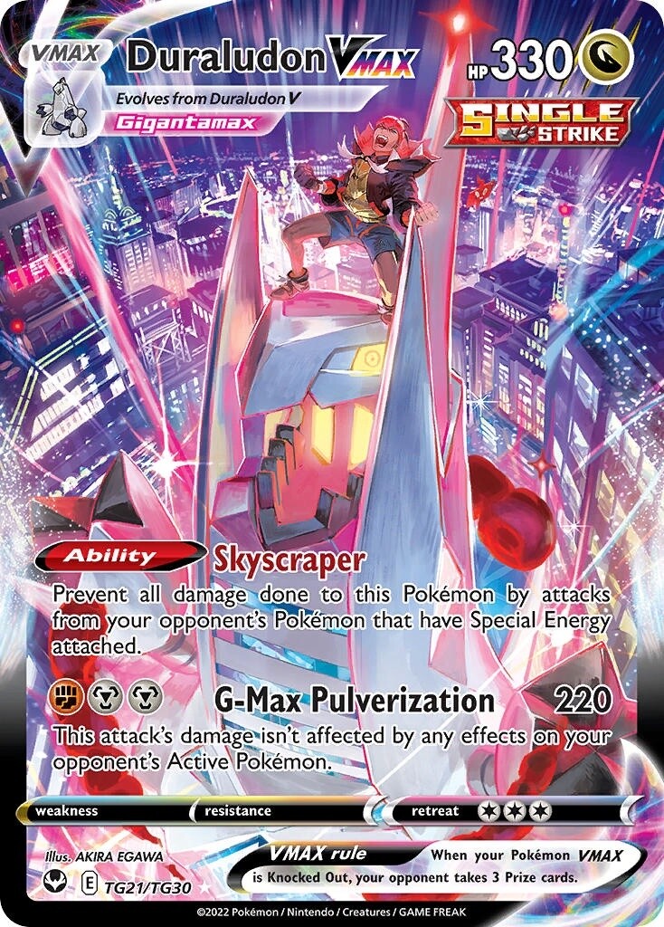 Duraludon VMAX - Ultra Rare - Silver Tempest - TG21