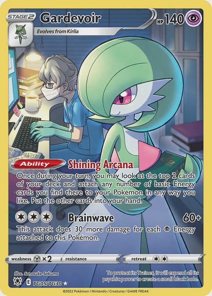 Gardevoir - Holo Rare - Astral Radiance - TG05