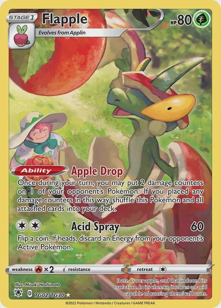 Flapple - Holo Rare - Astral Radiance - TG02