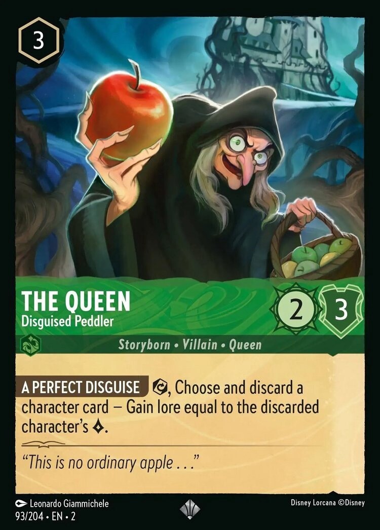 The Queen - Disguised Peddler - Super Rare - Rise of the Floodborn - 93