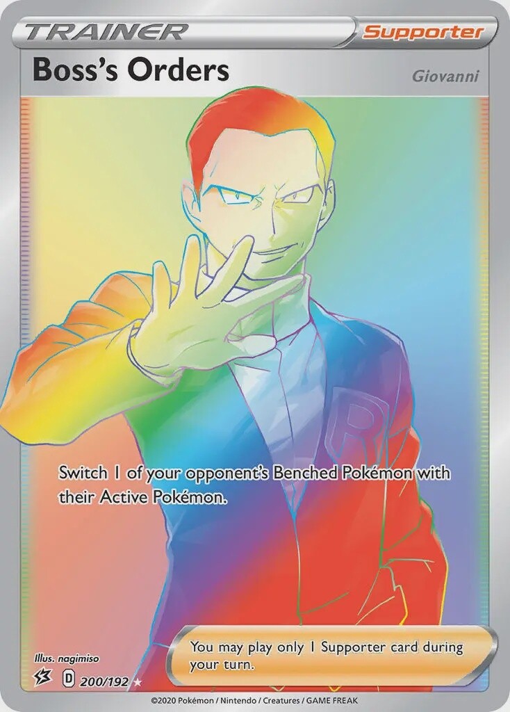 Boss&#39;s Orders - Secret Rare - Rebel Clash - 200