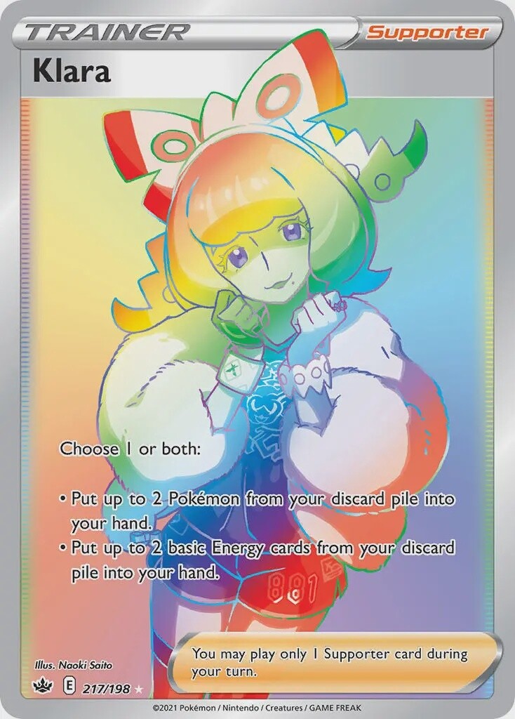 Klara - Secret Rare - Chilling Reign - 217