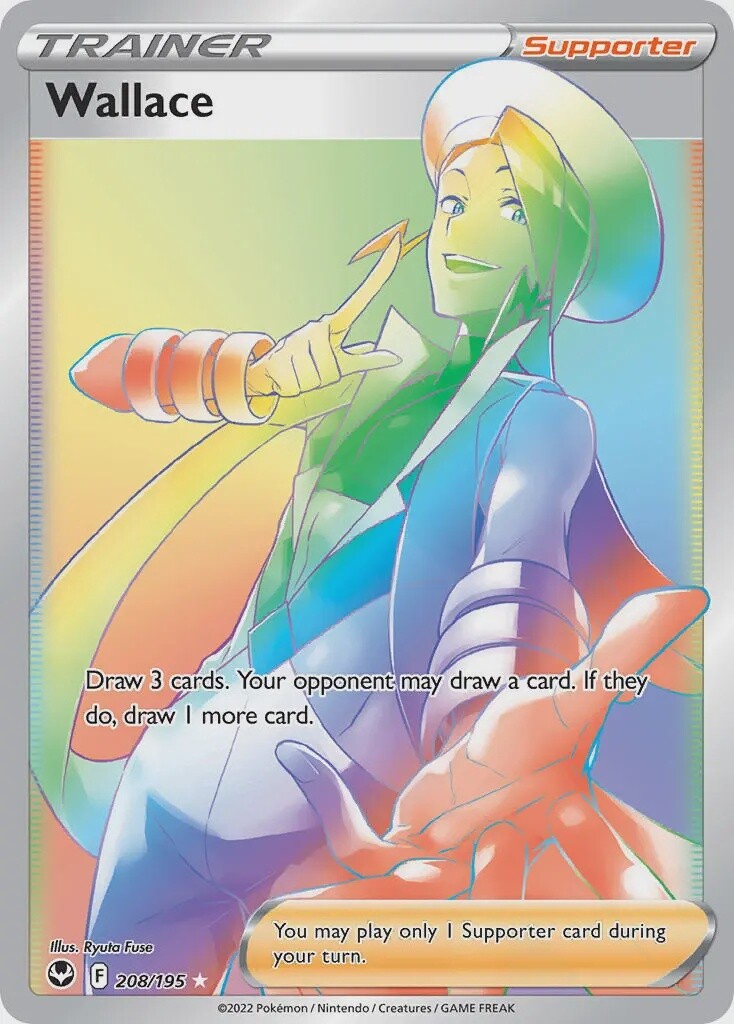 Wallace - Secret Rare - Silver Tempest - 208