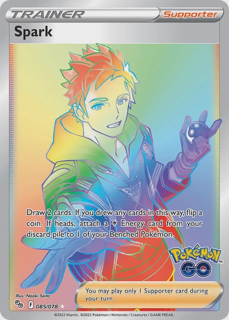 Spark - Secret Rare - Pokémon GO - 85