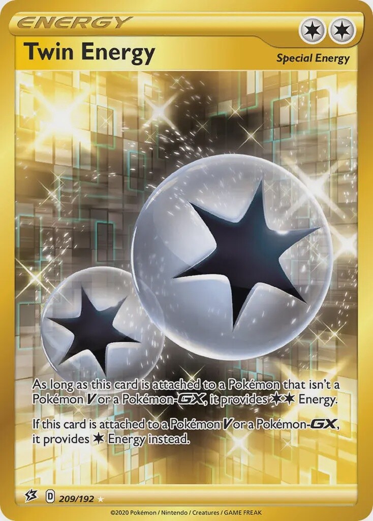 Twin Energy - Secret Rare - Rebel Clash - 209