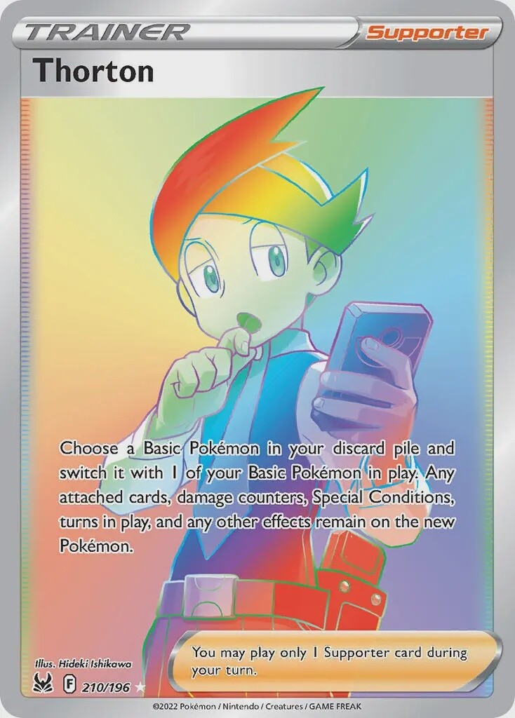 Thorton - Secret Rare - Lost Origin - 210