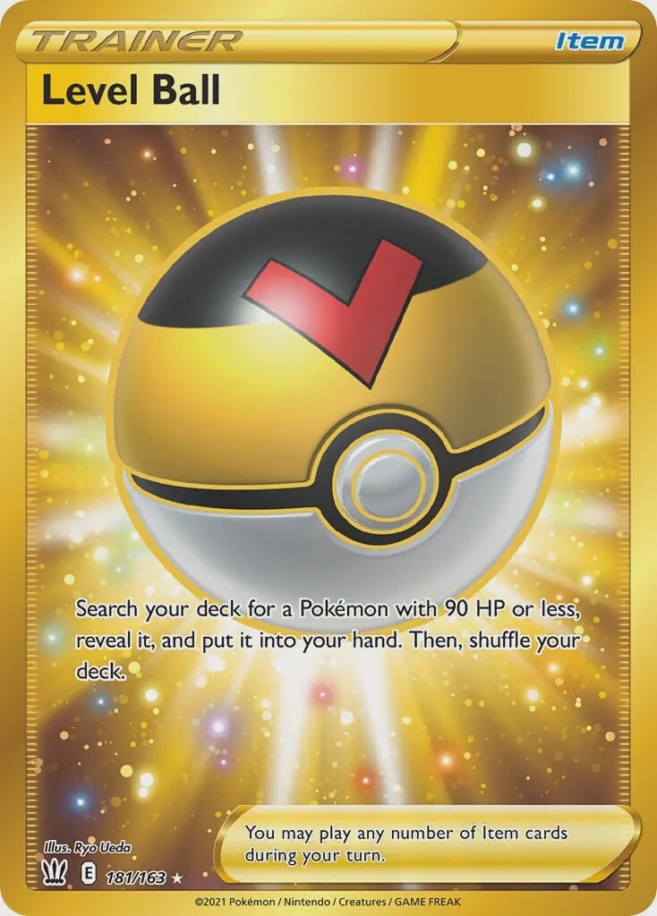 Level Ball - Secret Rare - Battle Styles - 181