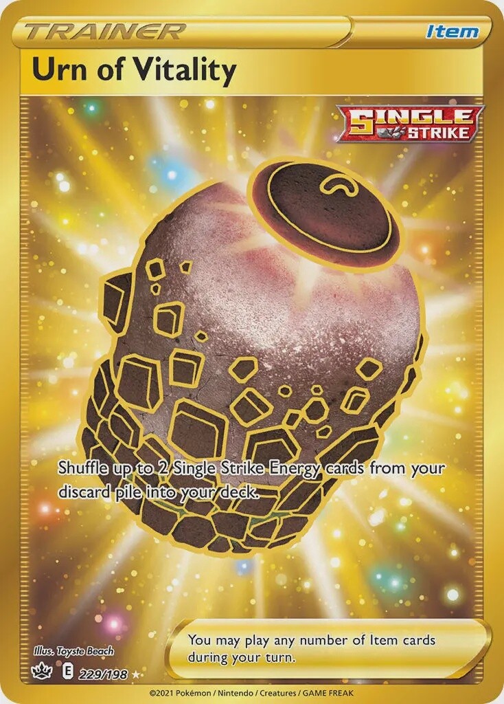 Urn of Vitality - Secret Rare - Chilling Reign - 229