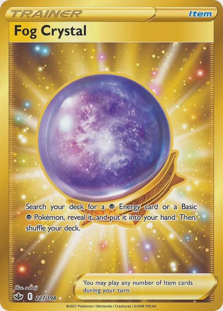 Fog Crystal - Secret Rare - Chilling Reign - 227