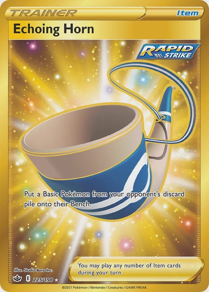 Echoing Horn - Secret Rare - Chilling Reign - 225