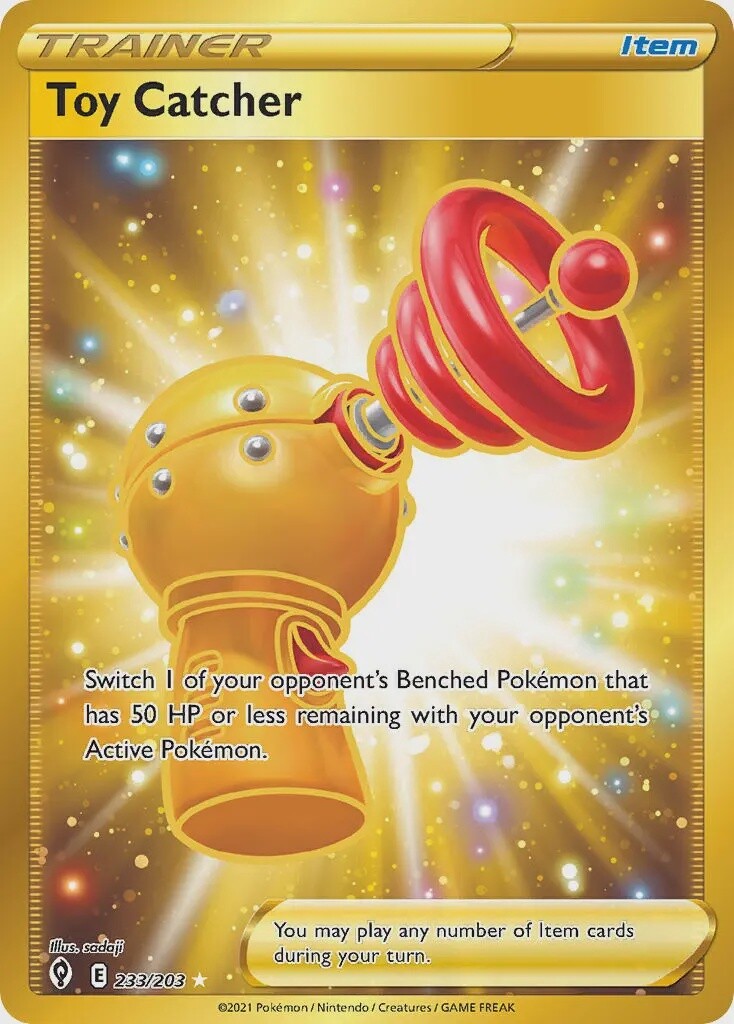 Toy Catcher - Secret Rare - Evolving Skies - 233