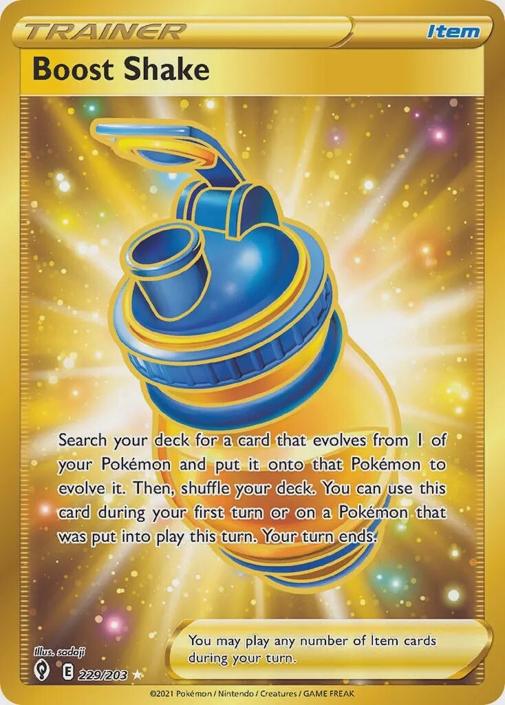 Boost Shake - Secret Rare - Evolving Skies - 229