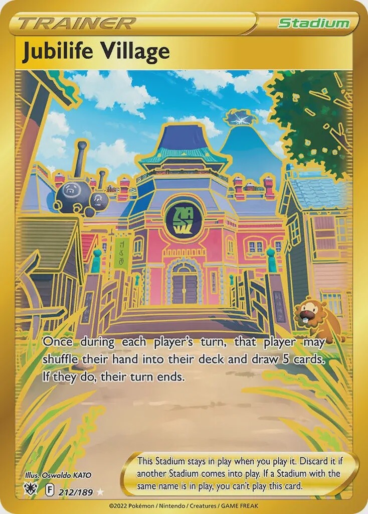 Jubilife Village - Secret Rare - Astral Radiance - 212