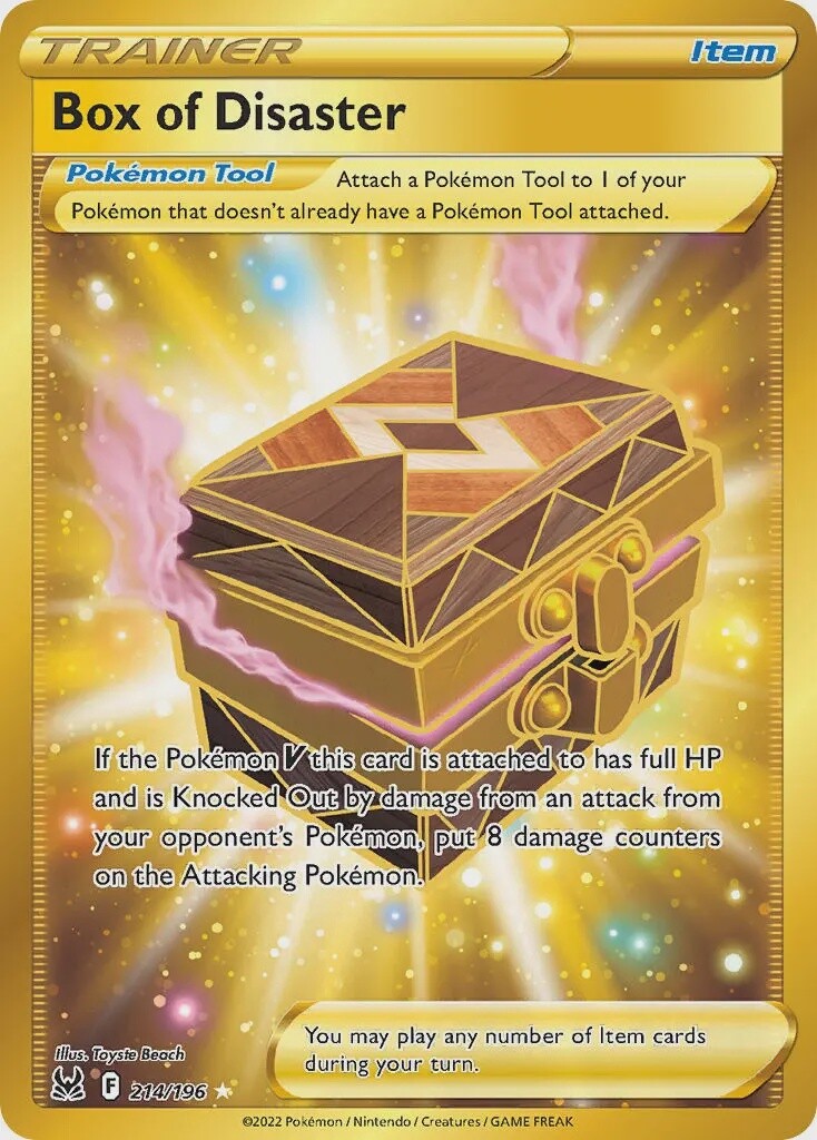 Box of Disaster - Secret Rare - Lost Origin - 214