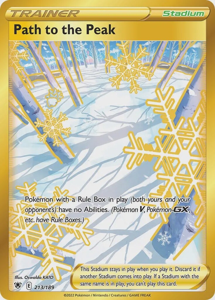 Path to the Peak - Secret Rare - Astral Radiance - 213