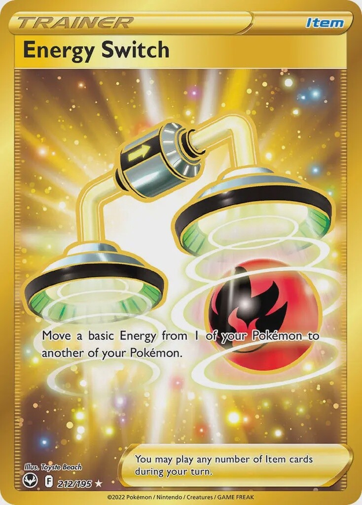 Energy Switch - Secret Rare - Silver Tempest - 212