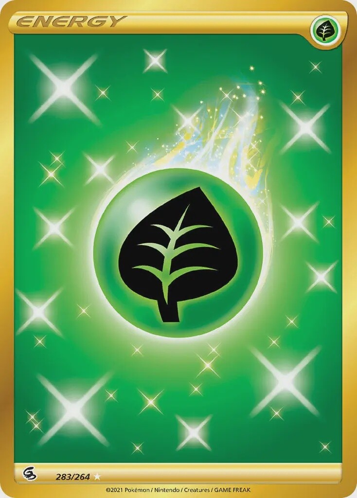 Grass Energy - Secret Rare - Fusion Strike - 283